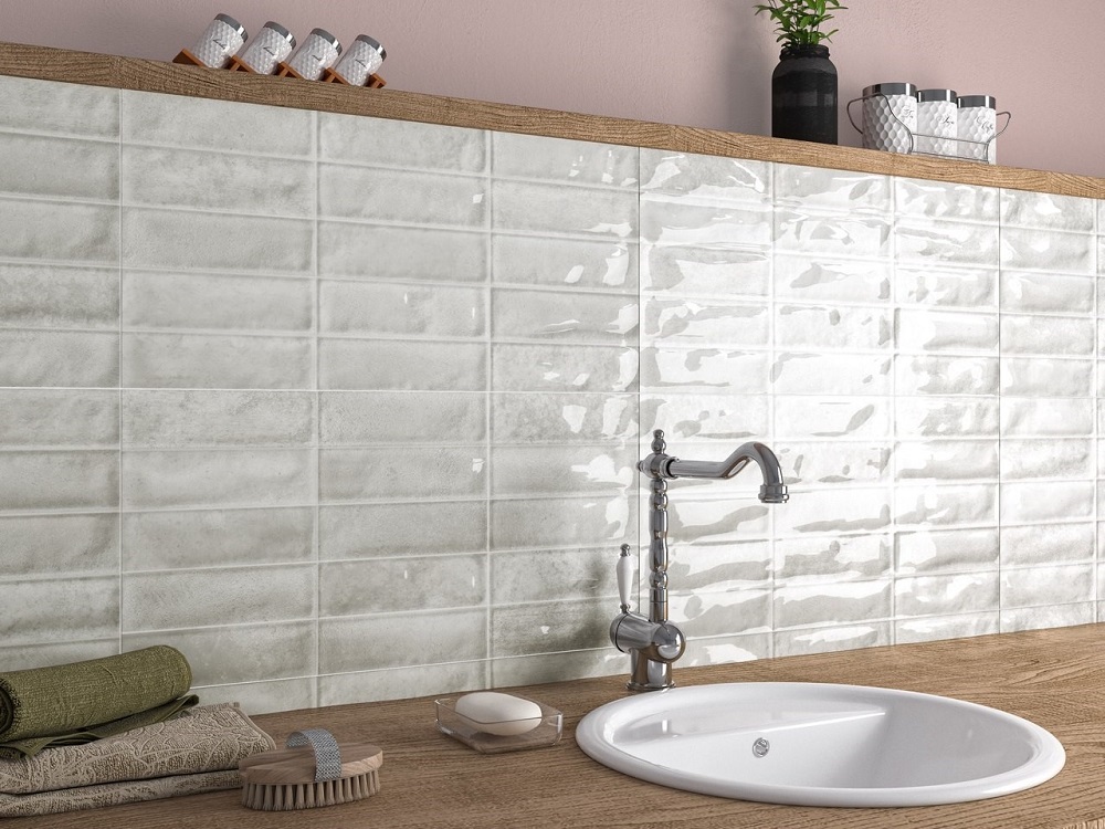 Ecoceramic Pool Grey płytka ścienna 60x31,6 cm