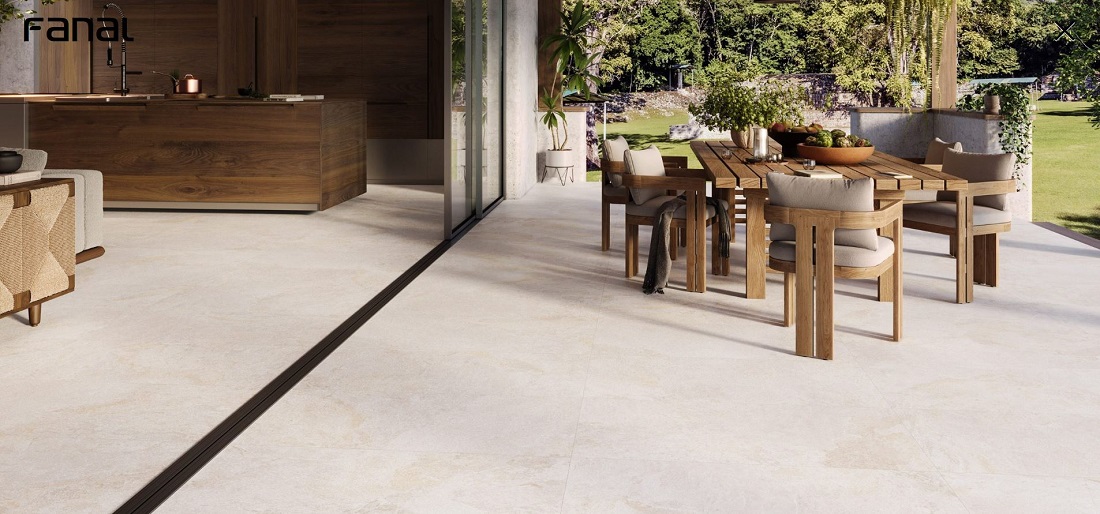 Fanal Nebula Cream 3D Soft płytka ścienno-podłogowa 120x60 cm beżowa-mix kolorów