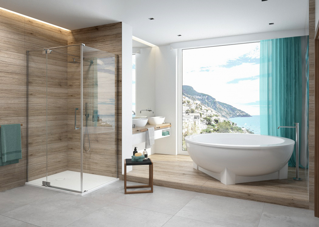 Hoesch Dreamscape wanna wolnostojąca 180 cm okrągła biała 6130.010010