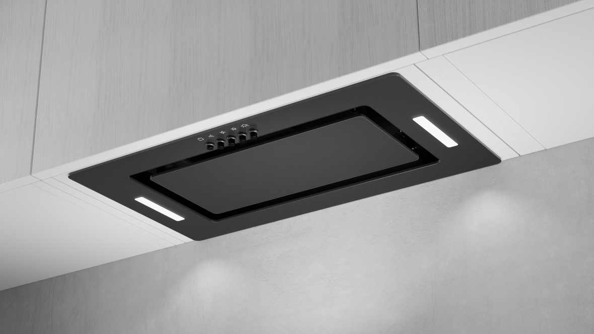 iceBerg Maestro Lite okap kuchenny 52 cm podszafkowy czarny OZXMBK6003