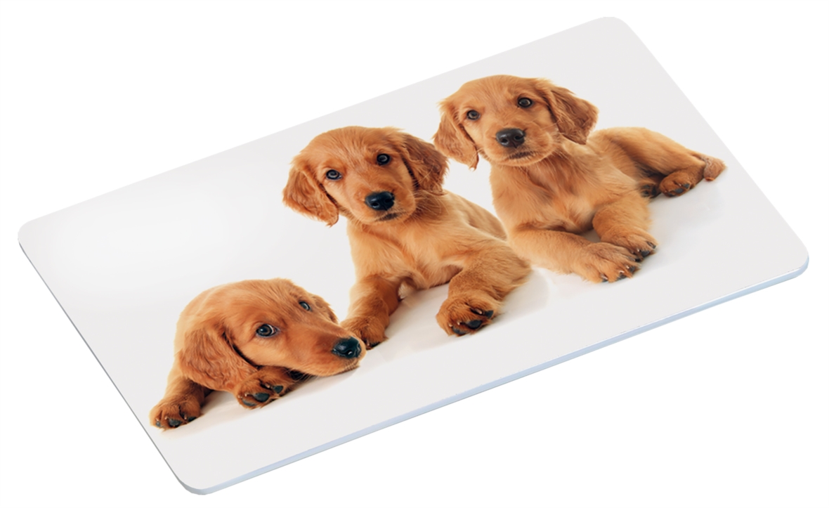 Kesper deska kuchenna 23,5x14 cm melamina wzór szczeniaczki 31216