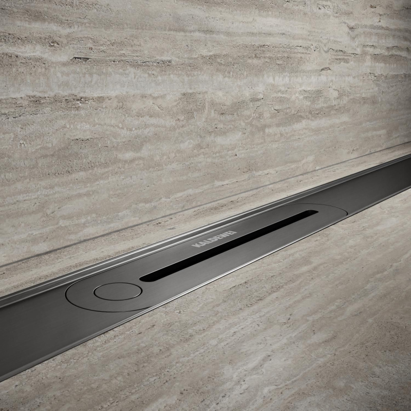 Kaldewei FlowLine Zero ruszt odpływu liniowego 150 cm model 2402 grafit szczotkowany 940200010932