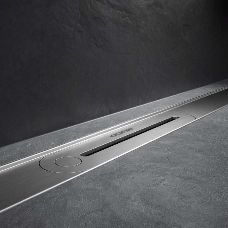 Kaldewei FlowLine Zero ruszt odpływu liniowego 120 cm model 2401 stal nierdzewna szczotkowana 940100010930