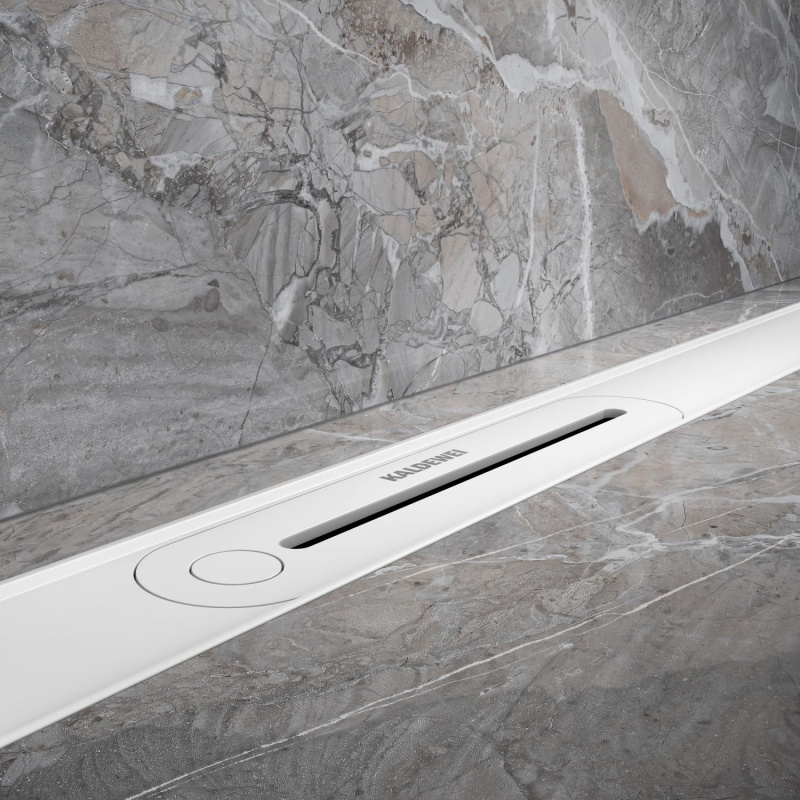 Kaldewei FlowLine Zero ruszt odpływu liniowego 120 cm model 2401 biały mat 940100010711