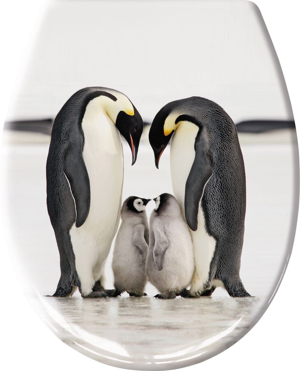 Kleine Wolke Jaksons deska sedesowa uniwersalna wolnoopadająca pingwiny 1865190075