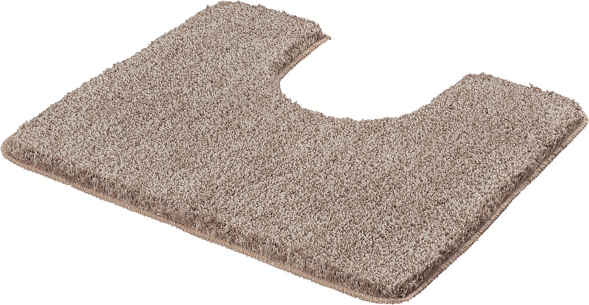 Kleine Wolke Seattle dywanik łazienkowy 55x50 cm pod WC poliester Taupe 4071271130
