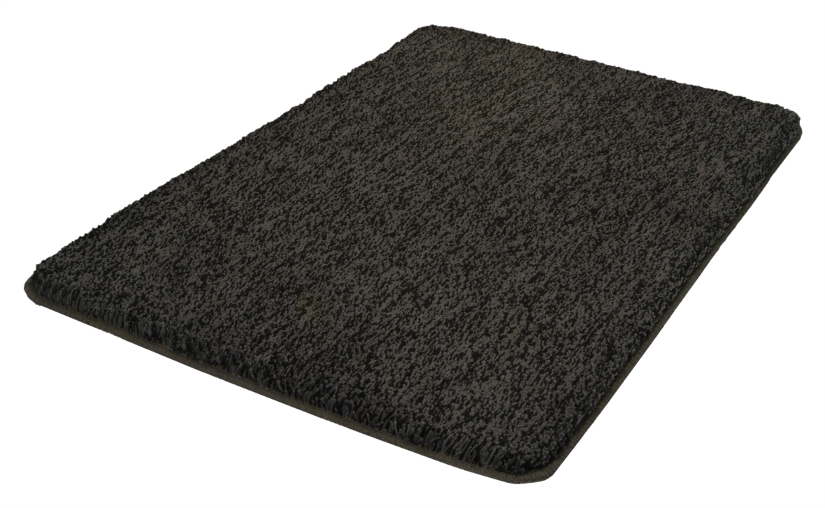 Kleine Wolke Seattle dywanik łazienkowy 65x55 cm poliester Slate Grey 4071905539