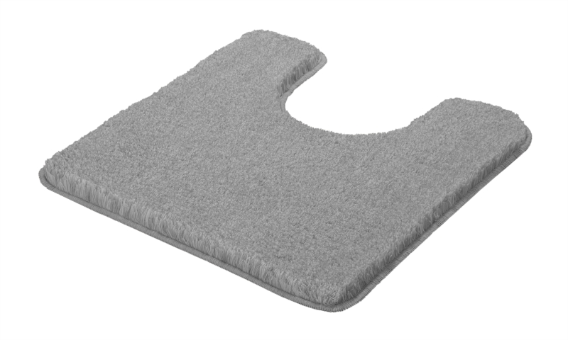 Kleine Wolke Relax dywanik łazienkowy 55x55 cm pod WC szary 5405189129