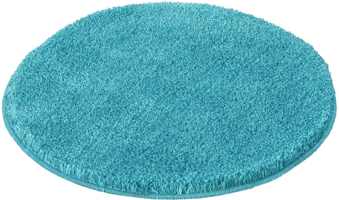 Kleine Wolke Relax dywanik łazienkowy 100x100 cm okrągły turkusowy 5405672521