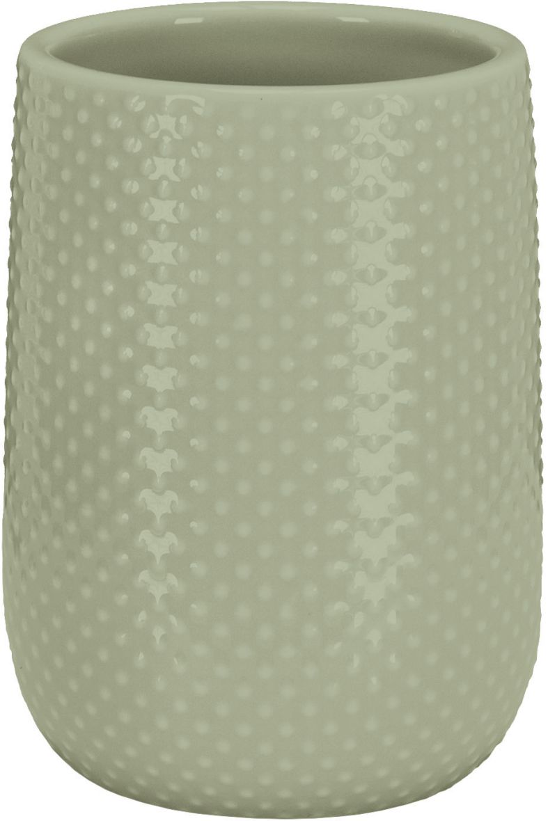 Kleine Wolke Dotty kubek na szczoteczki stojący zielony 8030652852