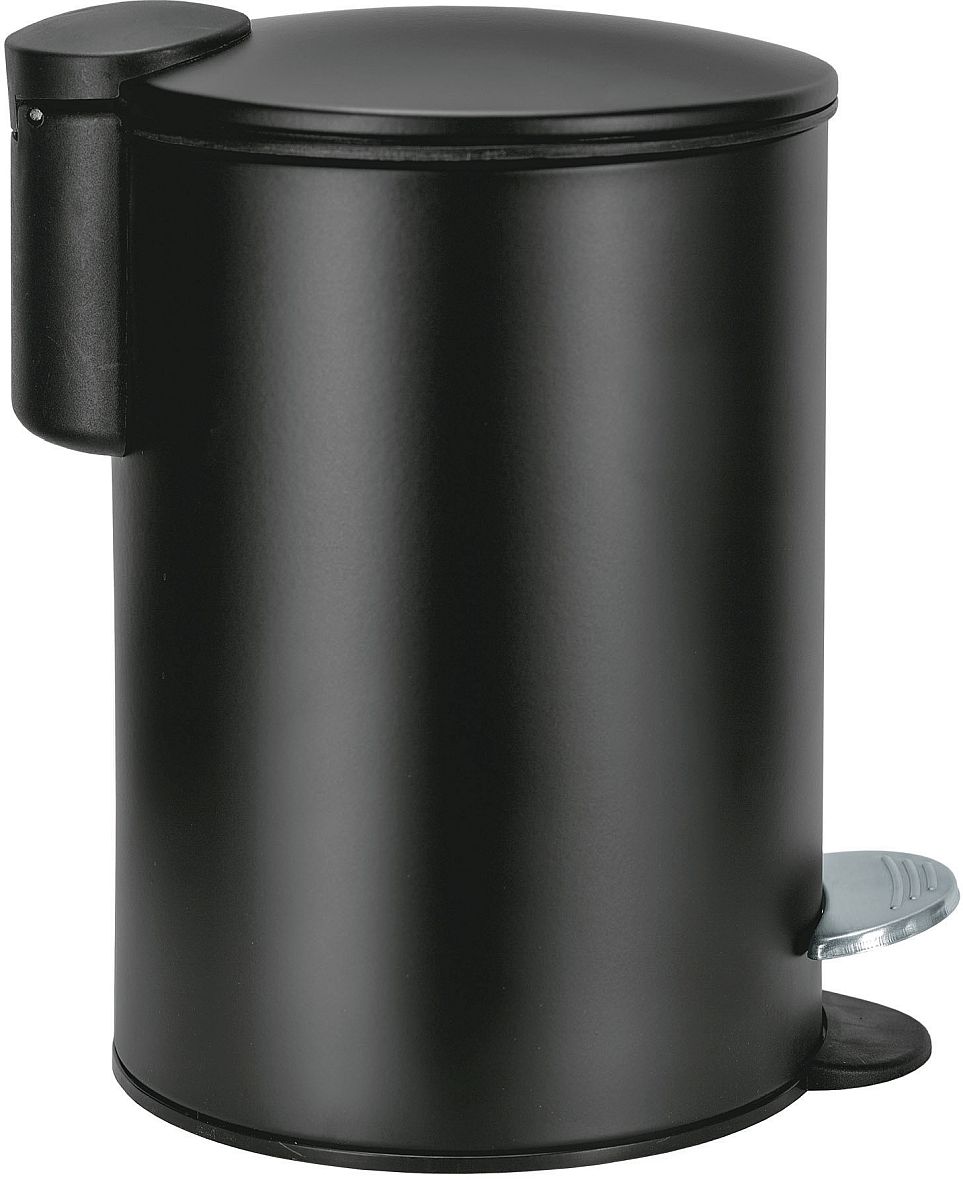 Kleine Wolke Silence kosz na śmieci 3 l czarny mat 8419926858