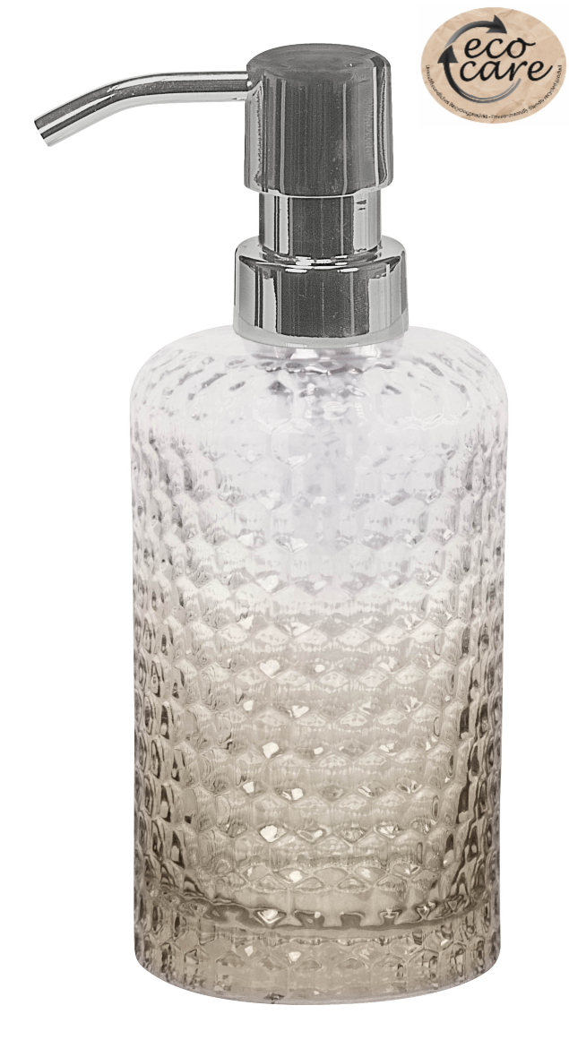 Kleine Wolke Melua Eco Care dozownik do mydła 350 ml przezroczysty/beżowy 8615226854