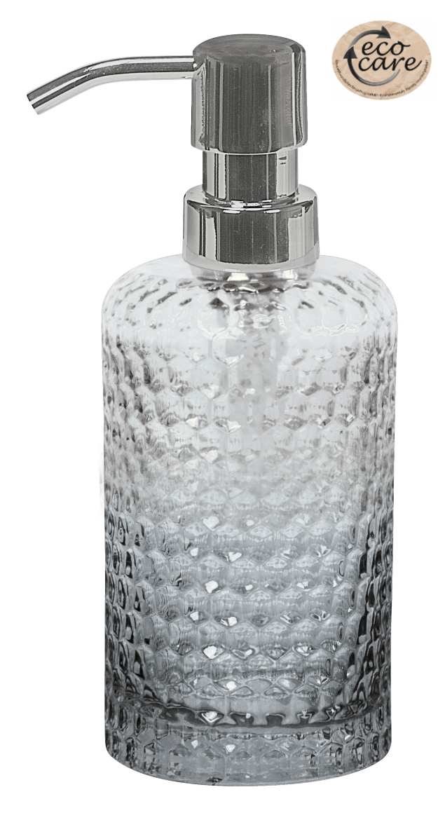 Kleine Wolke Melua Eco Care dozownik do mydła 350 ml przezroczysty/szary 8615901854