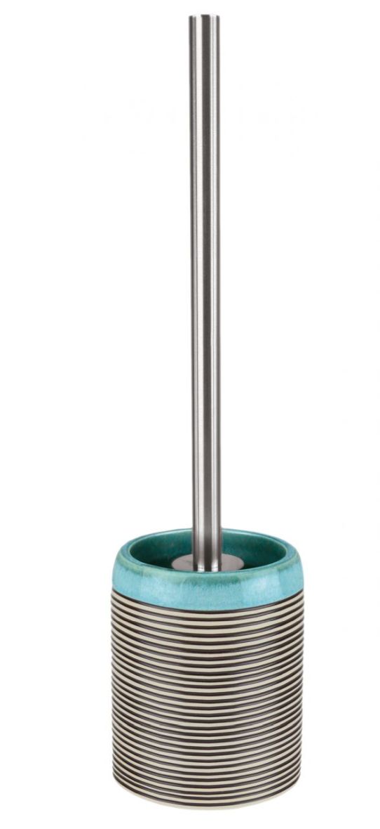 Kleine Wolke Okapi szczotka toaletowa stojąca ceramika Mauritius paski 8678702856