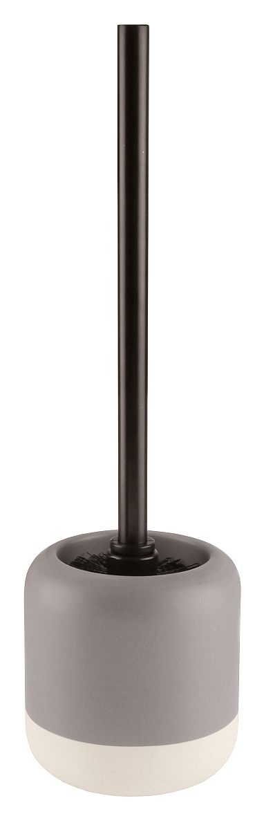 Kleine Wolke Lunella szczotka toaletowa z rączką stojąca biała-szara 8693146856