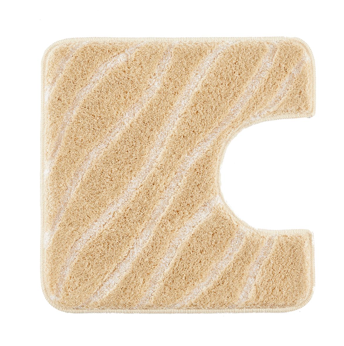 Kleine Wolke Tram dywanik łazienkowy 55x55 cm pod WC beżowy 9189256129