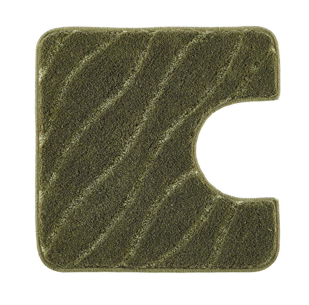 Kleine Wolke Tram dywanik łazienkowy 55x55 cm pod WC zielony 9189612129