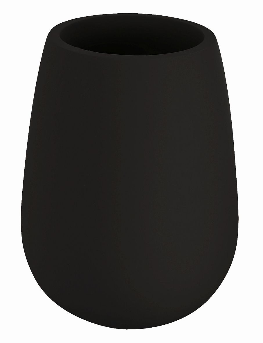 Kleine Wolke Drip kubek na szczoteczki czarny mat 8088926852