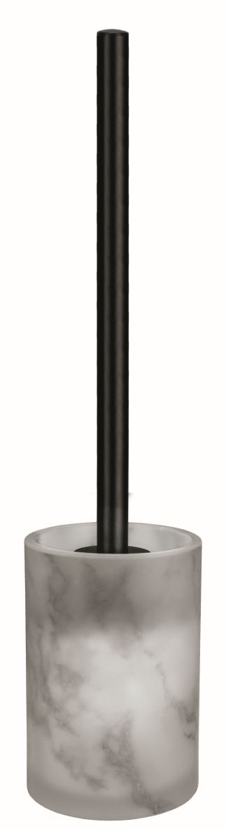 Kleine Wolke Marmor szczotka toaletowa stojąca czarny/biały 8033901856