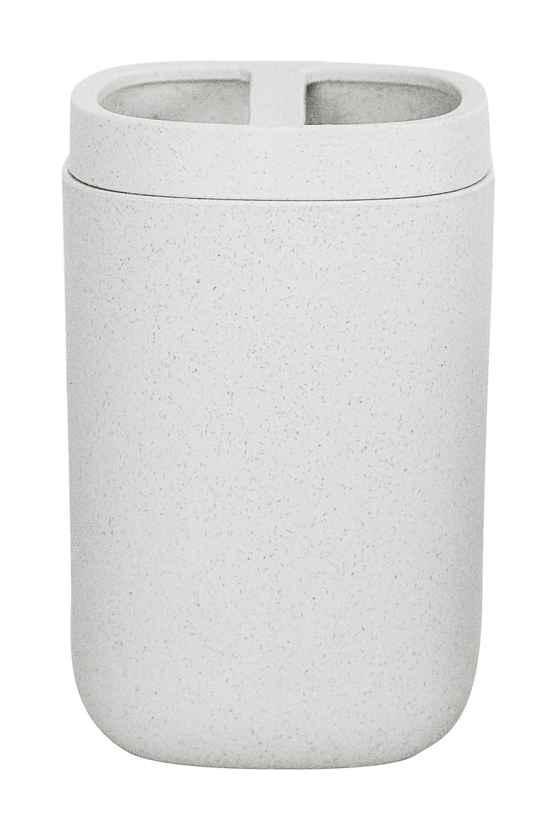 Kleine Wolke Belgrano kubek na szczoteczki z separatorem foggy grey 8614913851