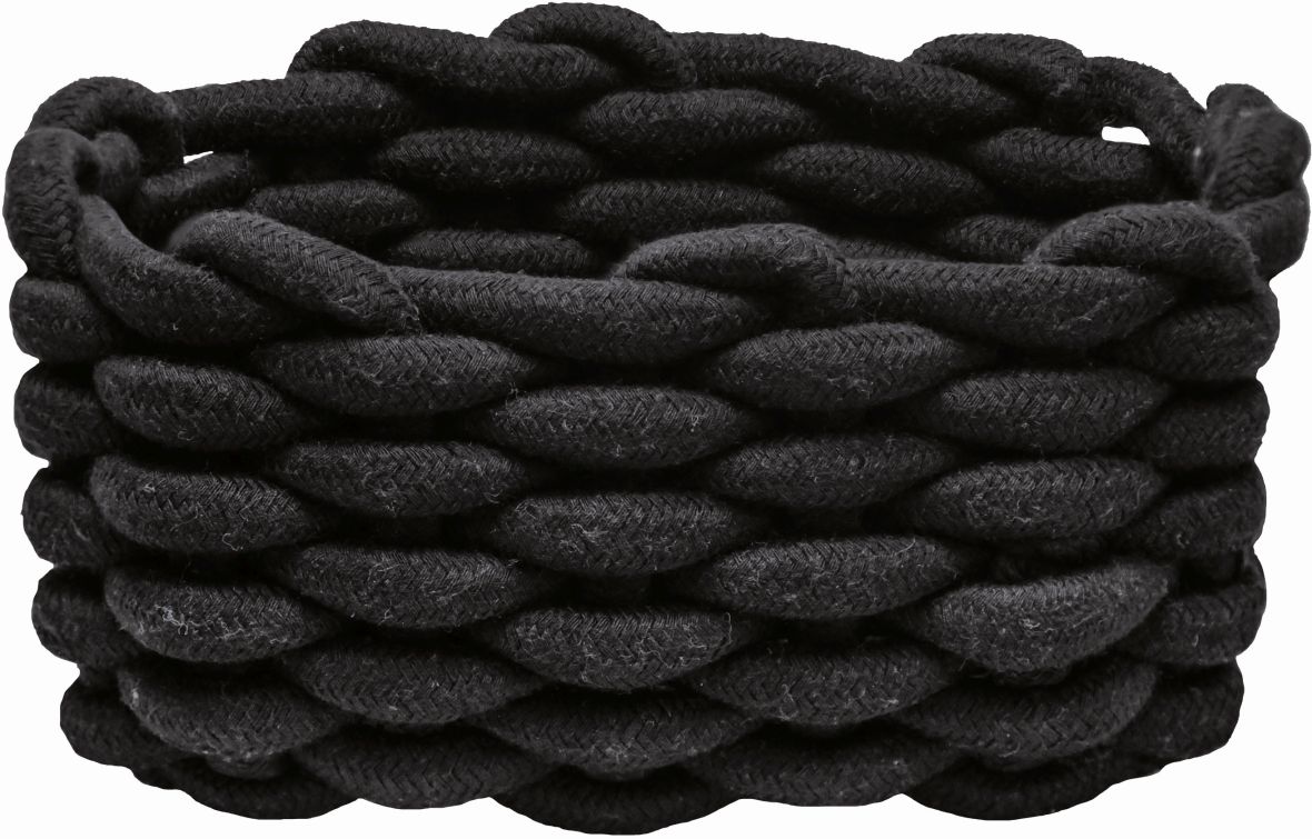 Kleine Wolke Fellone koszyk łazienkowy czarny 8605926060