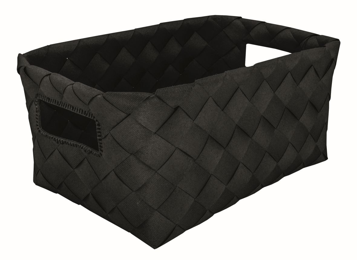 Kleine Wolke Aspera koszyk łazienkowy czarny 8651926060