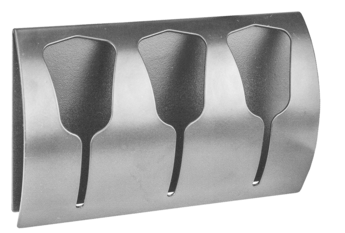 Kleine Wolke Tulip wieszak na ręczniki potrójny chrom 8645117887