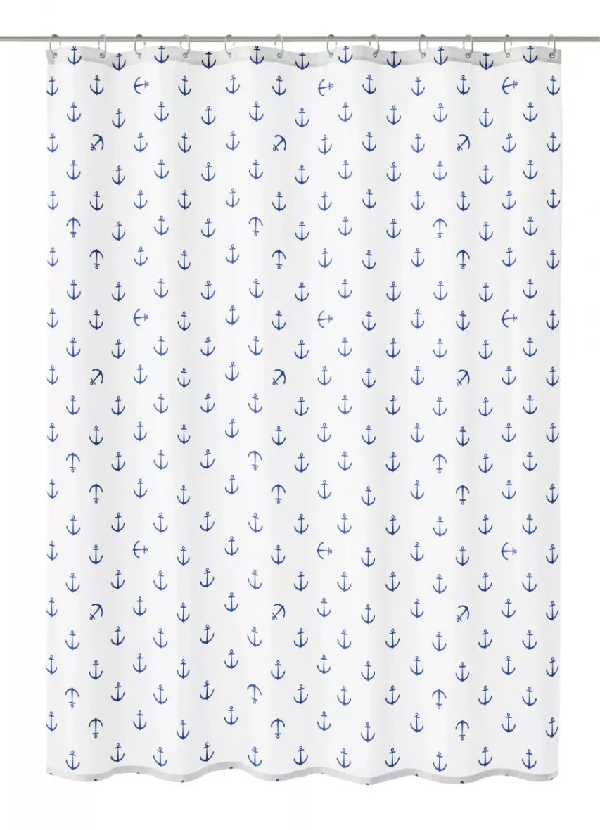 Kleine Wolke Anchor zasłona prysznicowa 120x200 cm kotwica 5900789238