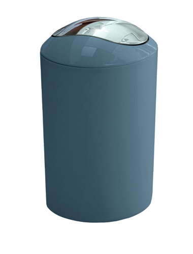 Kleine Wolke Glossy kosz na śmieci 5 l szary/chrom 5063901858