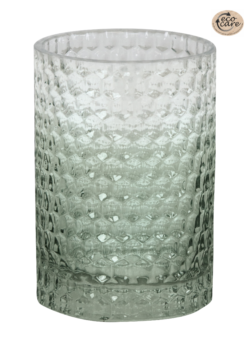 Kleine Wolke Melua Eco Care kubek na szczoteczki do zębów przezroczysty/zielony 8615685852