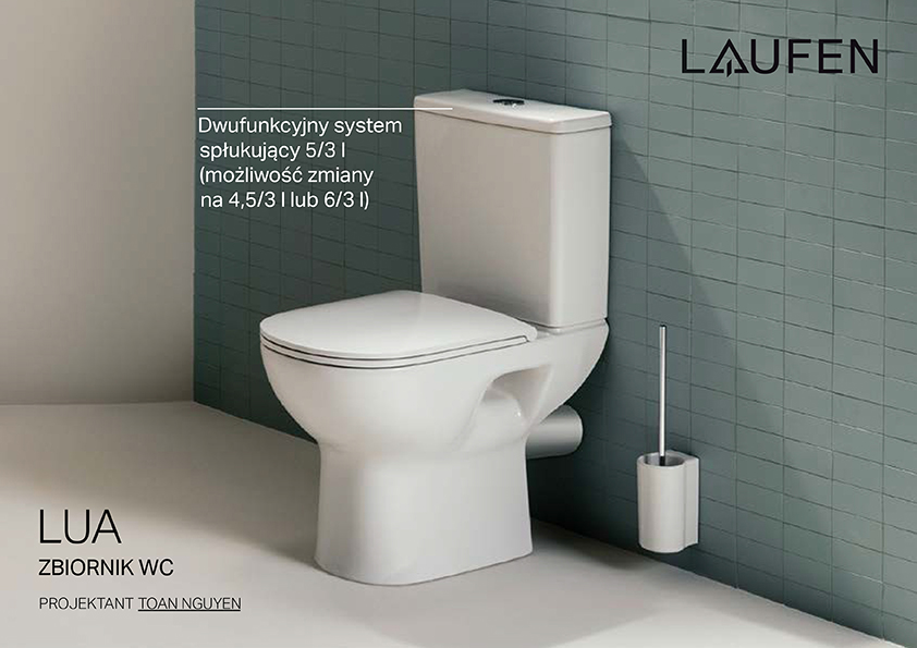 Laufen Lua zbiornik uniwersalny H8270810009711