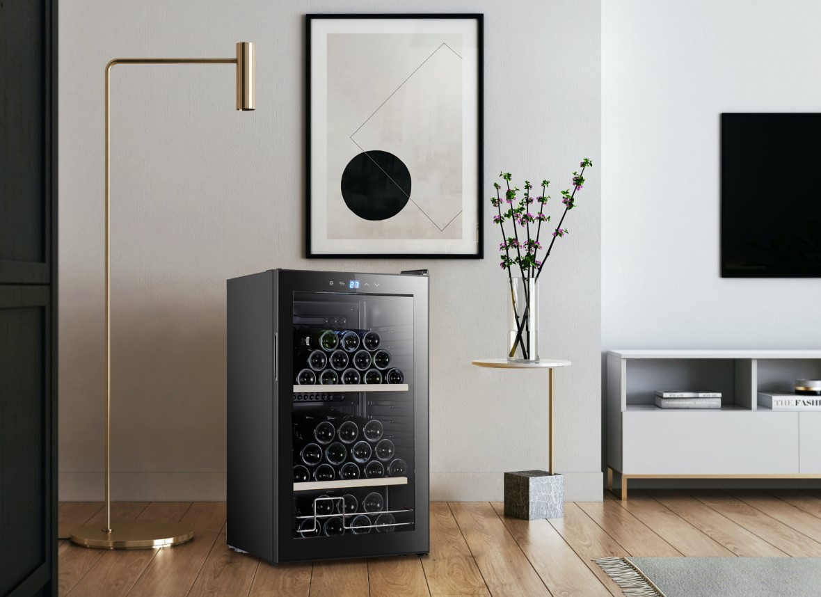 La Sommeliere chłodziarka do wina 38 butelek wolnostojąca SLS41