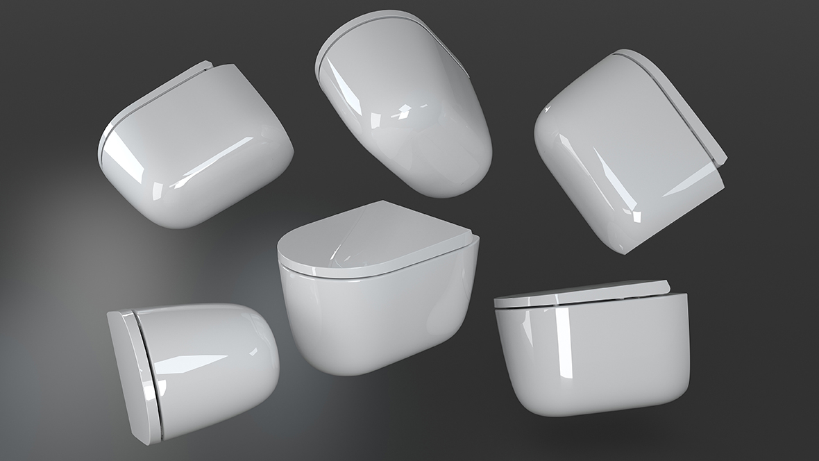 Meissen Keramik Kontra deska sedesowa wolnoopadająca biała K98-0301