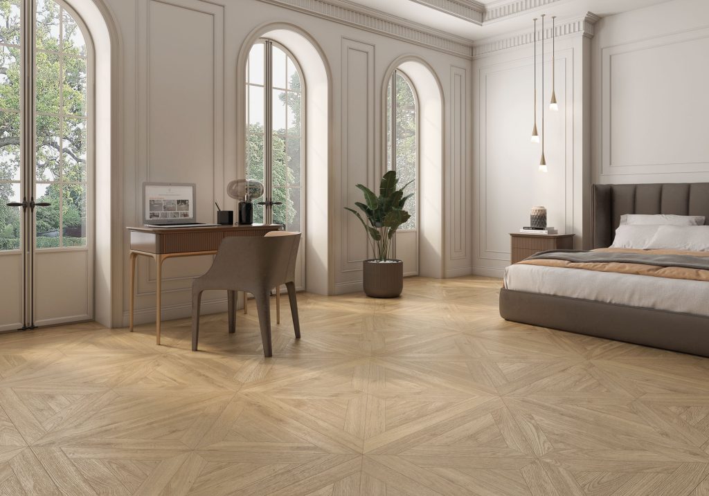 Oset Versalles Nature płytka ścienno-podłogowa 100x100 cm beżowa-brązowa-mix kolorów