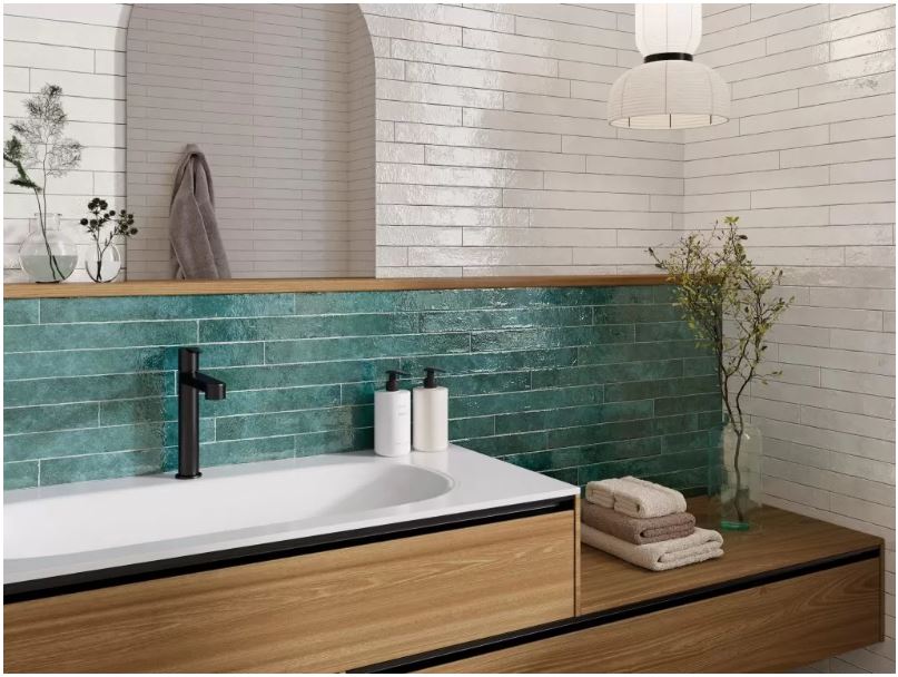 Oset Menorca dekor ścienno-podłogowy 50x5 cm zielona