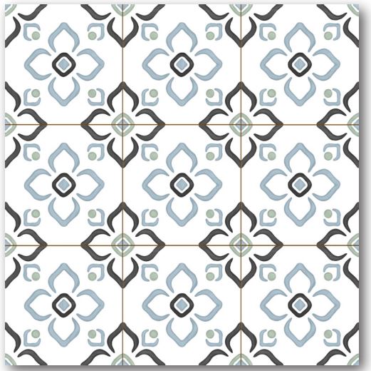 Peronda Duomo Nitro Flower płytka ścienno-podłogowa 33x33 cm