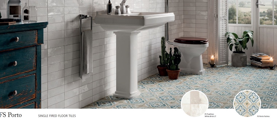 Peronda Fs Porto płytka ścienno-podłogowa 45x45 cm mix kolorów