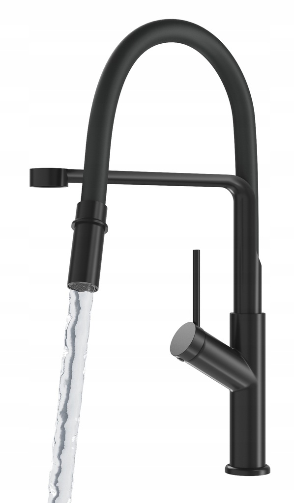 Pyramis Flexos bateria kuchenna stojąca czarna 090949901