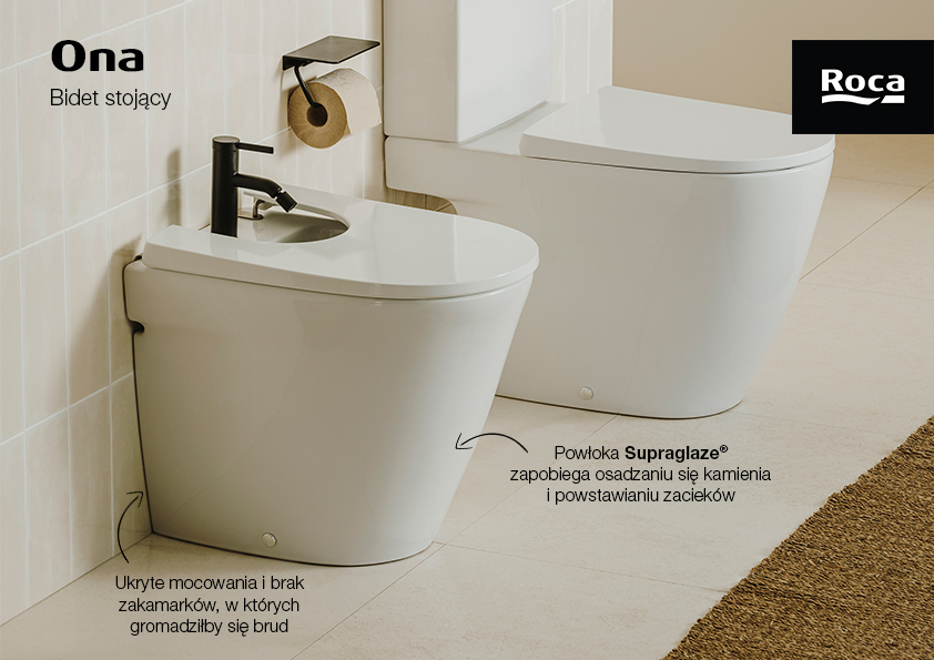 Roca Ona bidet stojący biały A357687S00