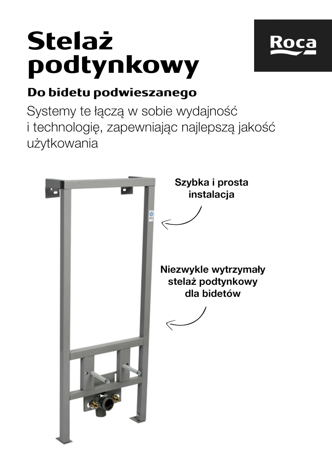 Roca stelaż podtynkowy do bidetu A890071000