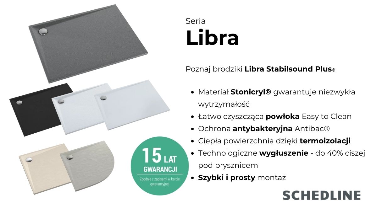 Schedline Libra Cement Stone brodzik prostokątny 80x70 cm cement 3SP.L1P-7080/CT/ST