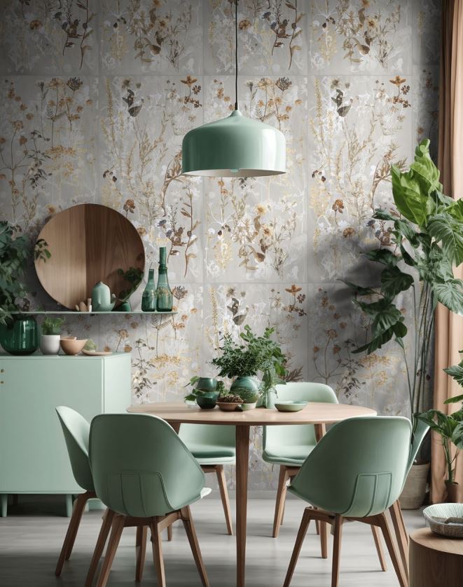 Savoia Natura dekor ścienny 120x60 cm beżowa-szara-mix kolorów