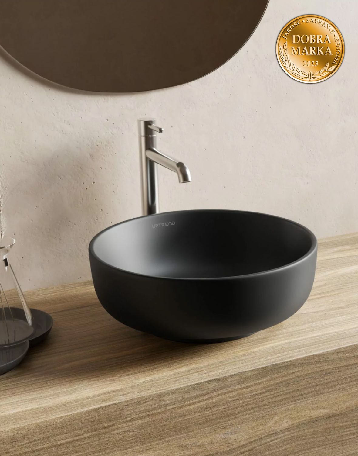 Uptrend Auris umywalka 50x25,5 cm prostokątna biały połysk TR4127A