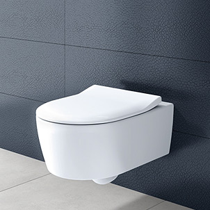 Villeroy & Boch Avento Combi-Pack miska WC wisząca z deską wolnoopadającą Weiss Alpin 5656RS01